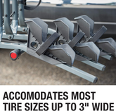 Rack Hitch 3 bicicletas